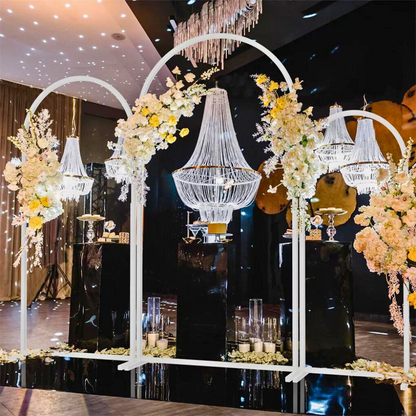 Set of 3 Wedding Metal Backdrop Arch Balloon Frame - The Grand Bazaar of Australia