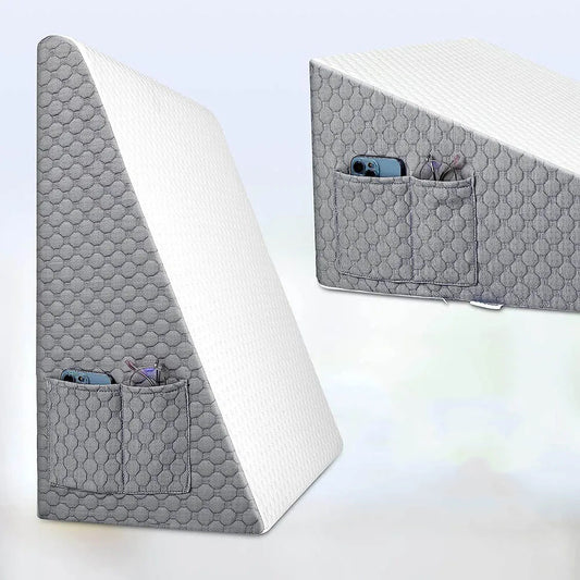 Foam Wedge Pillow Triangle Elevated Pillow - The Grand Bazaar of Australia