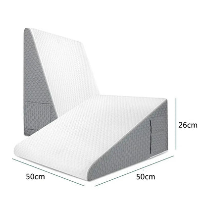 Foam Wedge Pillow Triangle Elevated Pillow - The Grand Bazaar of Australia