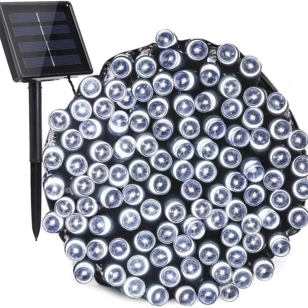 Solar Fairy String Lights 100/200/500 LED Outdoor Garden Christmas Party Decor - The Grand Bazaar of Australia