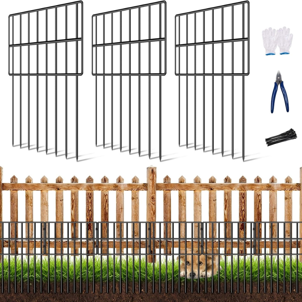 Garden Fence No Dig Fence Animal Barrier Fence Underground Decorative Garden Fencing - The Grand Bazaar of Australia