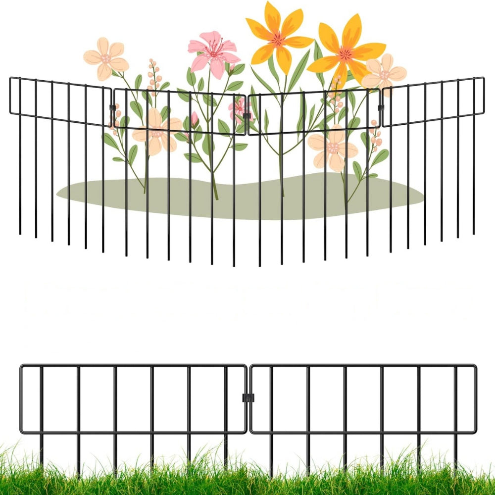 Garden Fence No Dig Fence Animal Barrier Fence Underground Decorative Garden Fencing - The Grand Bazaar of Australia