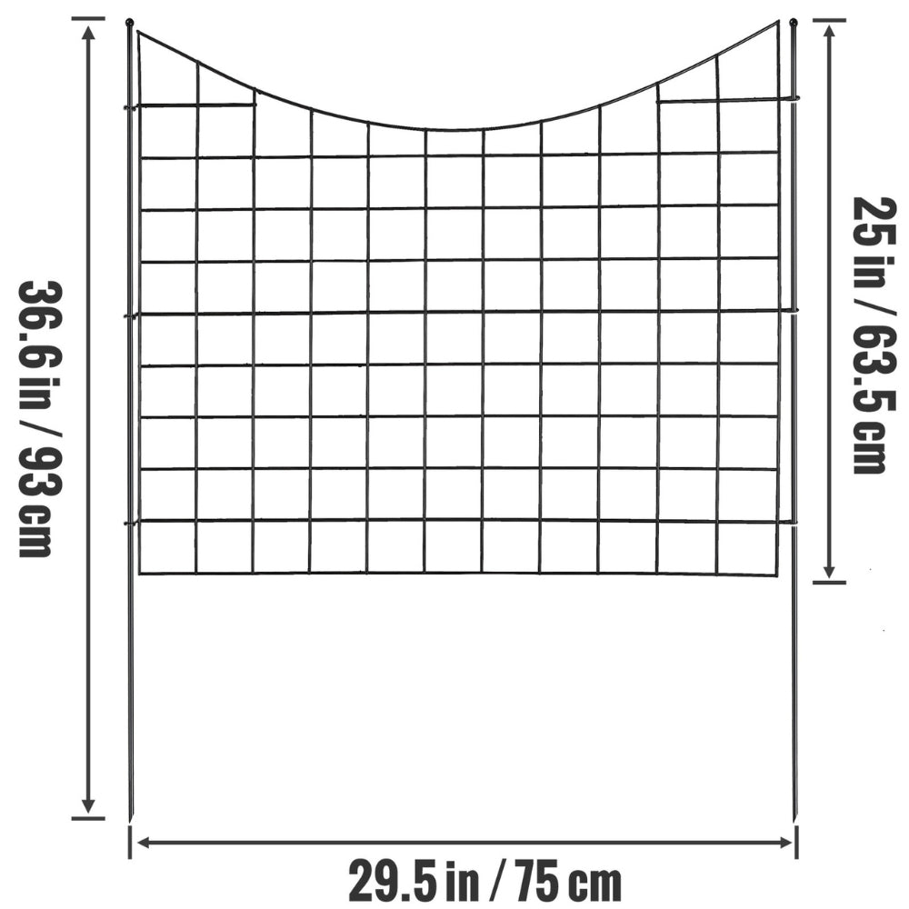 Garden Fence No Dig Fence Animal Barrier Fence Underground Decorative Garden Fencing - The Grand Bazaar of Australia