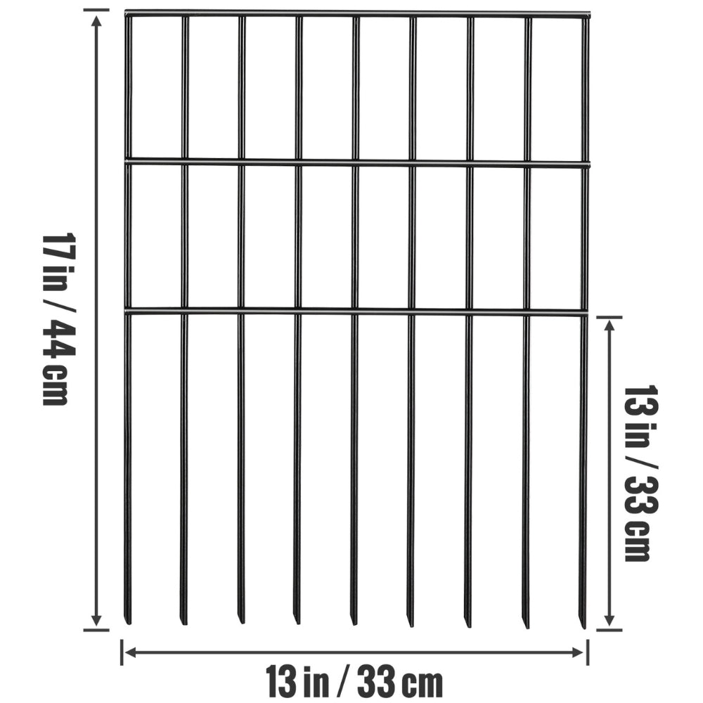 Garden Fence No Dig Fence Animal Barrier Fence Underground Decorative Garden Fencing - The Grand Bazaar of Australia