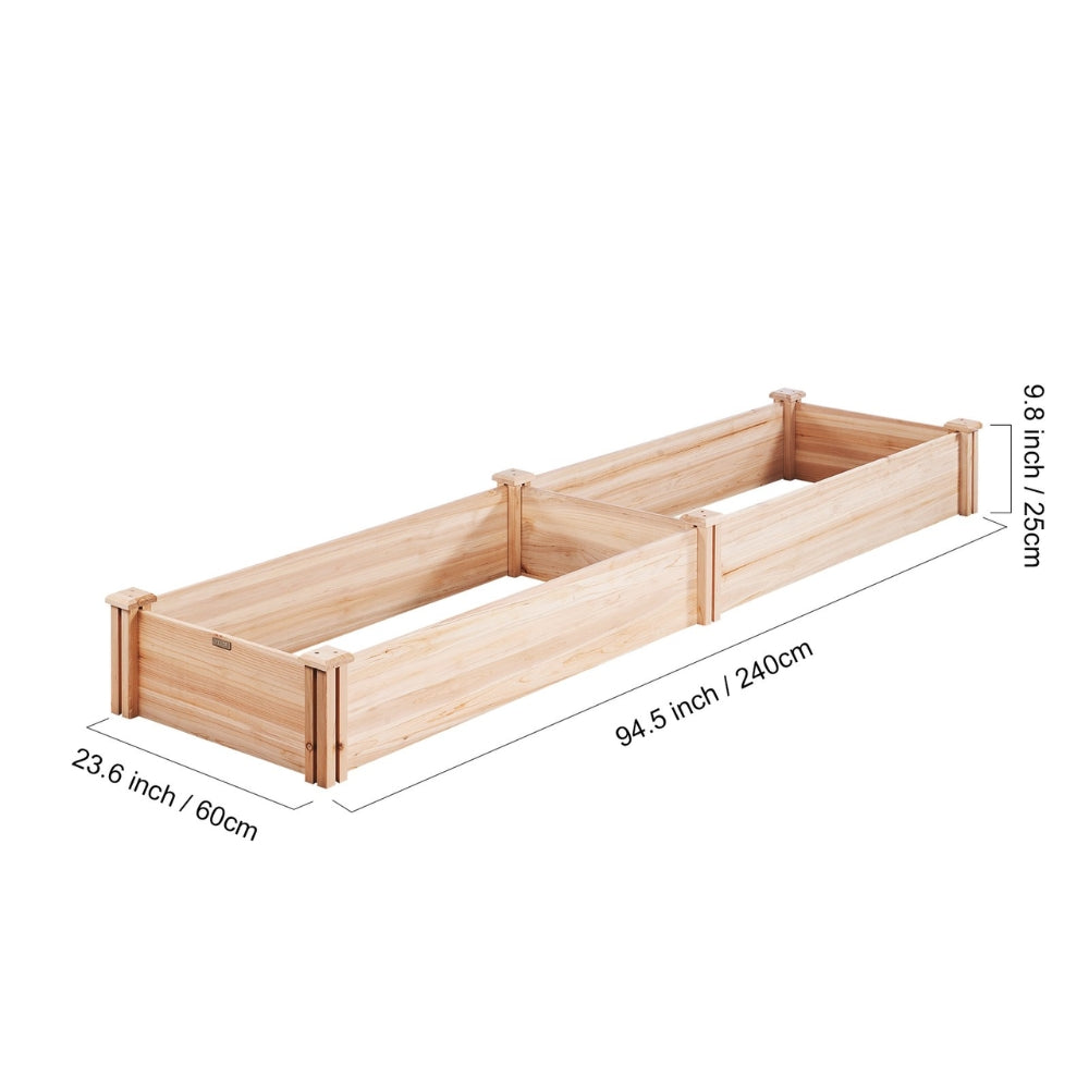 Wooden Raised Garden Bed Planter Box Elevated Floor with Whole Kit and Drainage System - The Grand Bazaar of Australia
