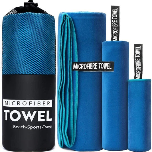 Quick-Drying Sports Towel 40x80CM Swimming Gym Fitness Camping Running Beach Washcloth Towels - The Grand Bazaar of Australia