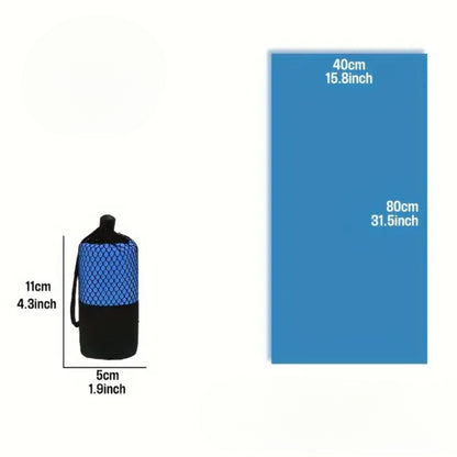 Quick-Drying Sports Towel 40x80CM Swimming Gym Fitness Camping Running Beach Washcloth Towels - The Grand Bazaar of Australia