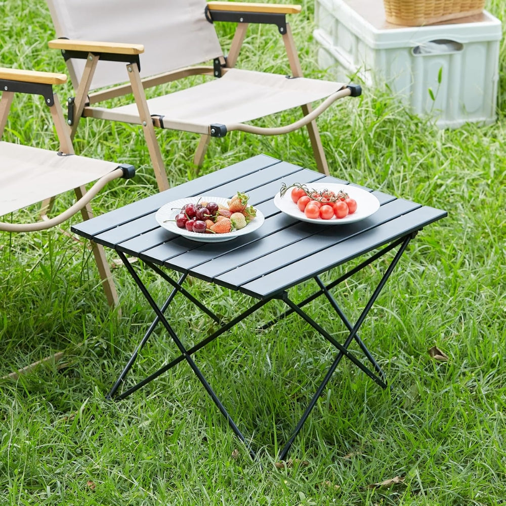 66lb Camping Folding Table Lightweight Aluminum Beach Table with Carry Bag - The Grand Bazaar of Australia