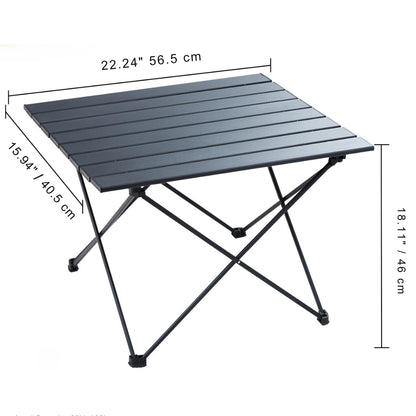 66lb Camping Folding Table Lightweight Aluminum Beach Table with Carry Bag - The Grand Bazaar of Australia