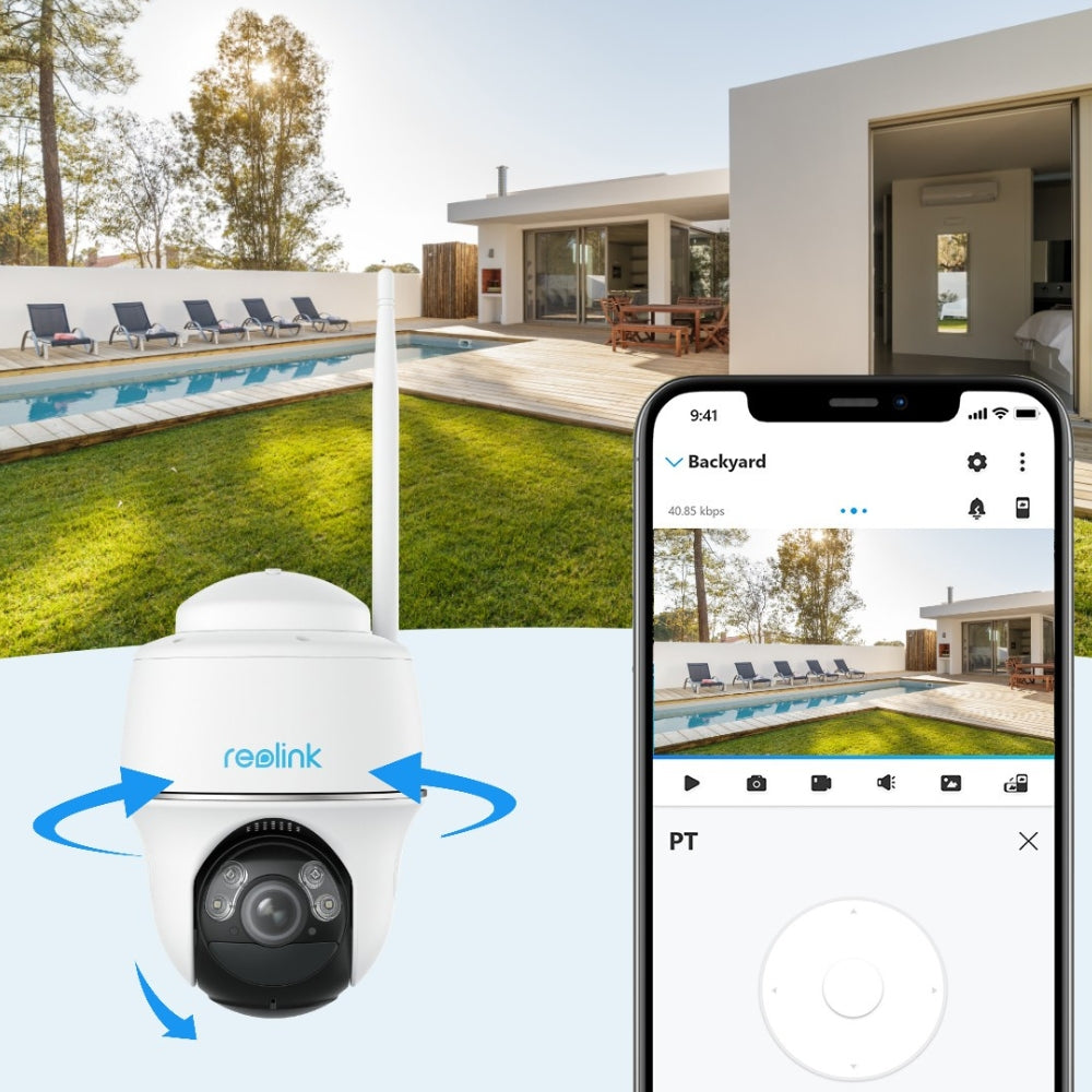 4K 8MP Wireless Pan & Tilt Security Camera - The Grand Bazaar of Australia
