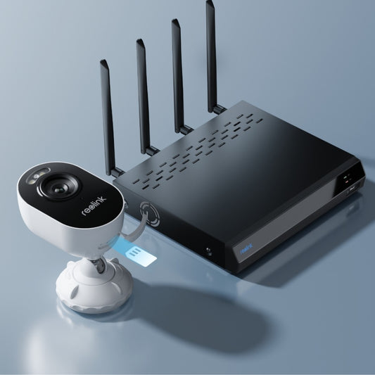 4MP Cube WiFi Outdoor Camera with Spotlight WiFi Motion Detection 2-Way Audio Surveillance Cameras - The Grand Bazaar of Australia