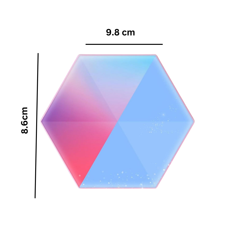 RGB Smart Hexagonal Wall Lamp Color Changing - The Grand Bazaar of Australia