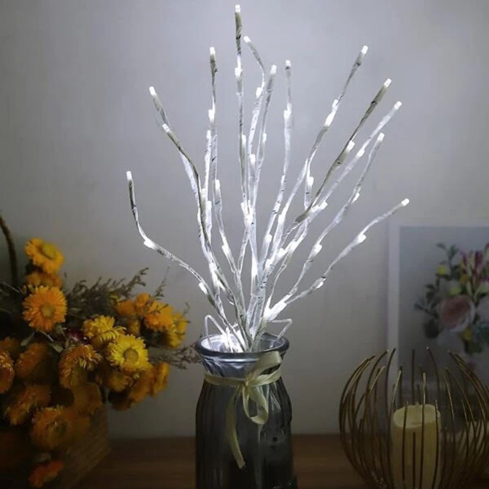 LED White Birch Branch Light for Festive Home and Wedding Decor - The Grand Bazaar of Australia