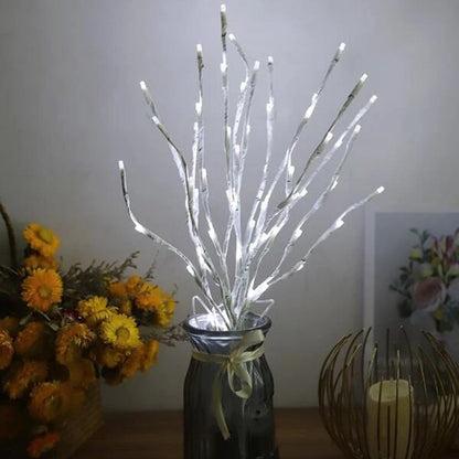LED White Birch Branch Light for Festive Home and Wedding Decor - The Grand Bazaar of Australia