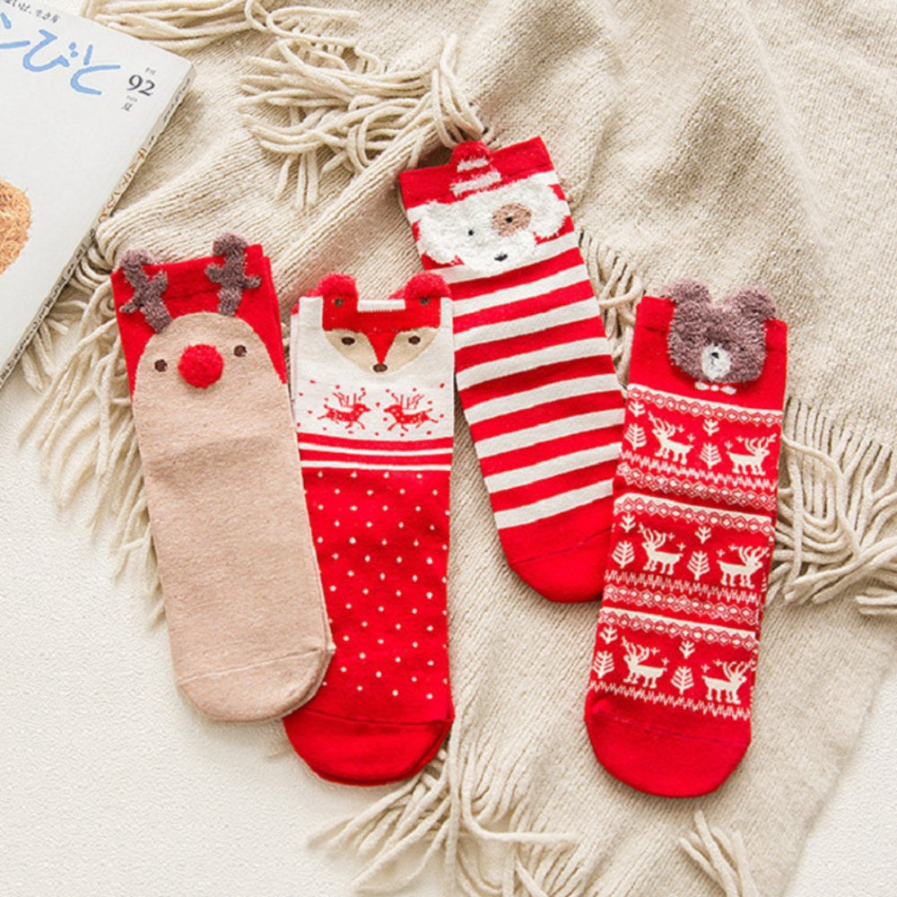 Cartoon Christmas Socks Merry Christmas Decorations - The Grand Bazaar of Australia