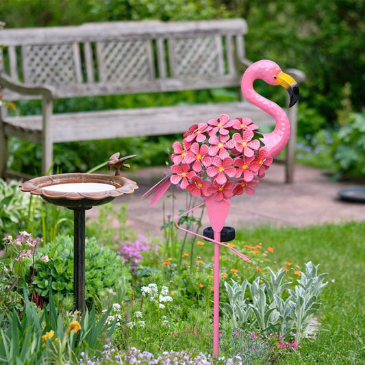 Garden Solar Lights Outdoor Solar Powered Flamingo Stake Lights - The Grand Bazaar of Australia