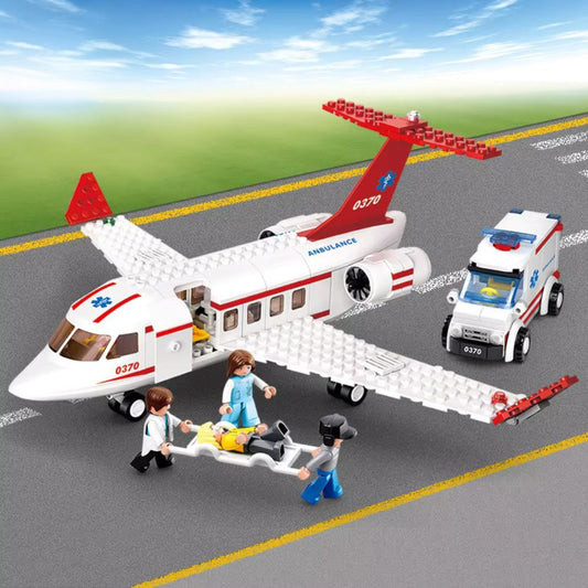 City Cargo Aircraft Educational Building Blocks Toy for Children - The Grand Bazaar of Australia