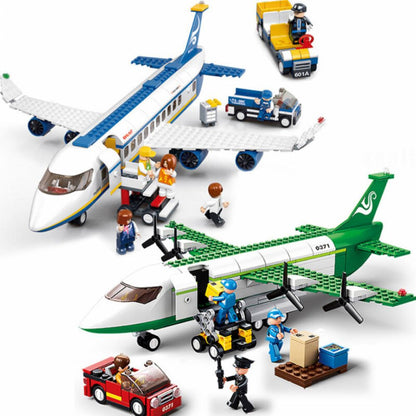 City Cargo Aircraft Educational Building Blocks Toy for Children - The Grand Bazaar of Australia