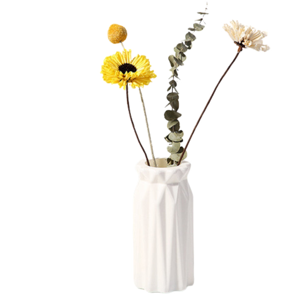 1pc Nordic Plastic Vase Simple Small Fresh Flower Pot - The Grand Bazaar of Australia