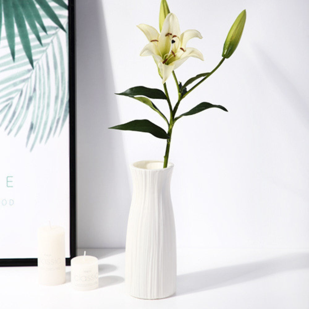 1pc Nordic Plastic Vase Simple Small Fresh Flower Pot - The Grand Bazaar of Australia