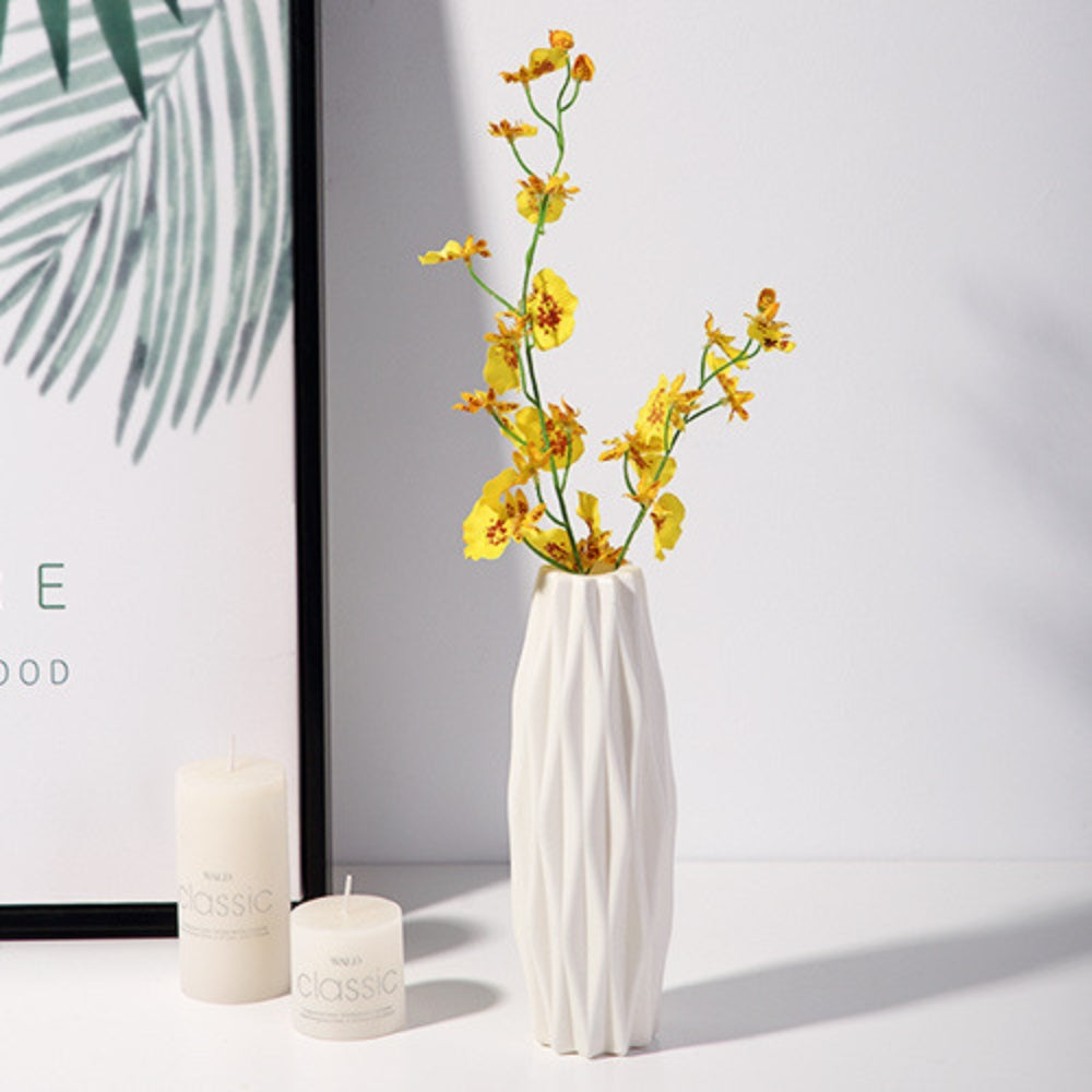 1pc Nordic Plastic Vase Simple Small Fresh Flower Pot - The Grand Bazaar of Australia