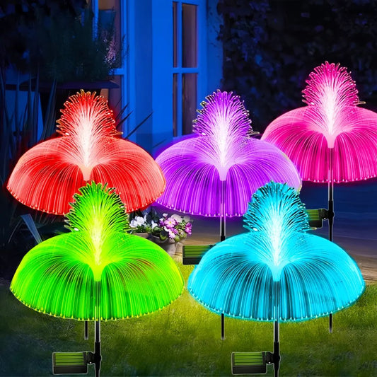 7 Color Solar Jellyfish Lights for Outdoor Walkways and Gardens - The Grand Bazaar of Australia