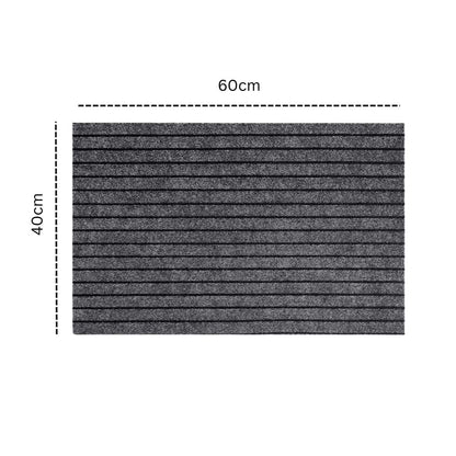 Modern Minimalist Square Floor Mat Durable Non Slip Indoor Outdoor Use - The Grand Bazaar of Australia