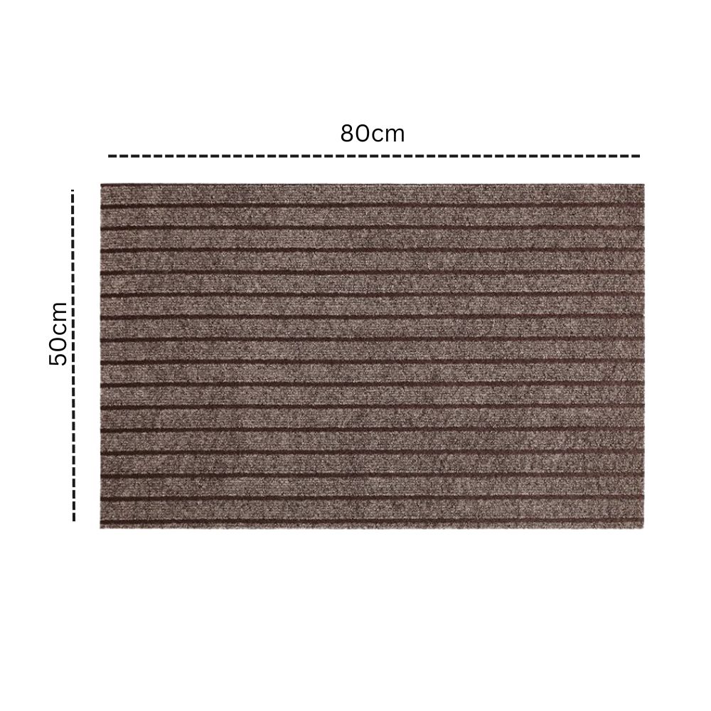 Modern Minimalist Square Floor Mat Durable Non Slip Indoor Outdoor Use - The Grand Bazaar of Australia