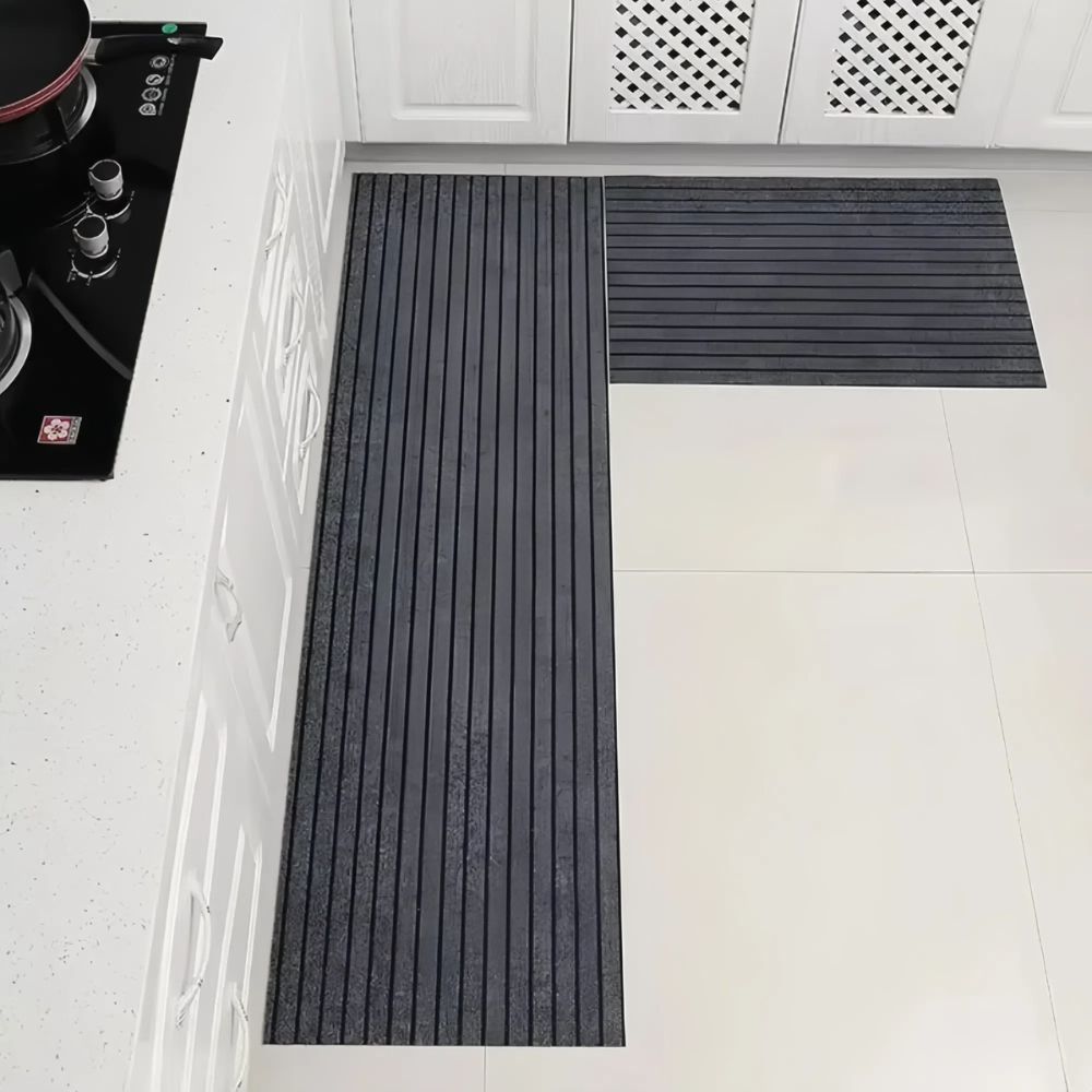 Modern Minimalist Square Floor Mat Durable Non Slip Indoor Outdoor Use - The Grand Bazaar of Australia