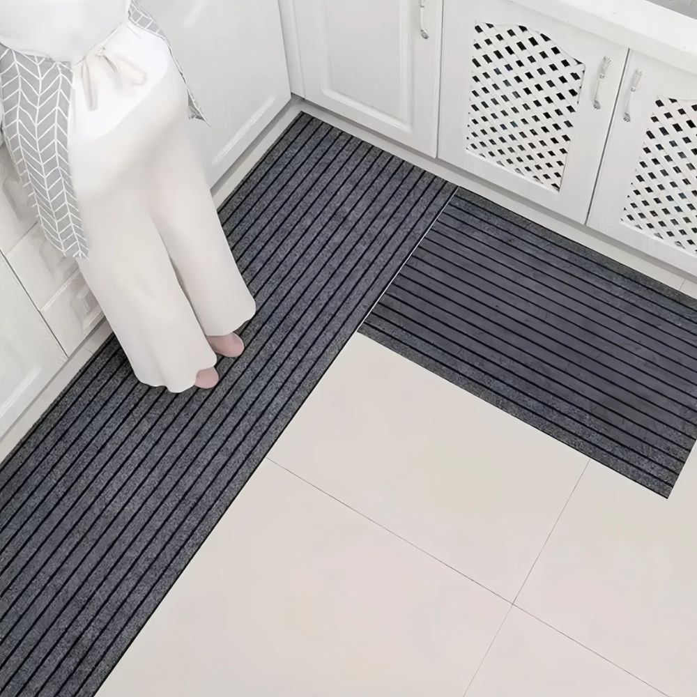 Modern Minimalist Square Floor Mat Durable Non Slip Indoor Outdoor Use - The Grand Bazaar of Australia