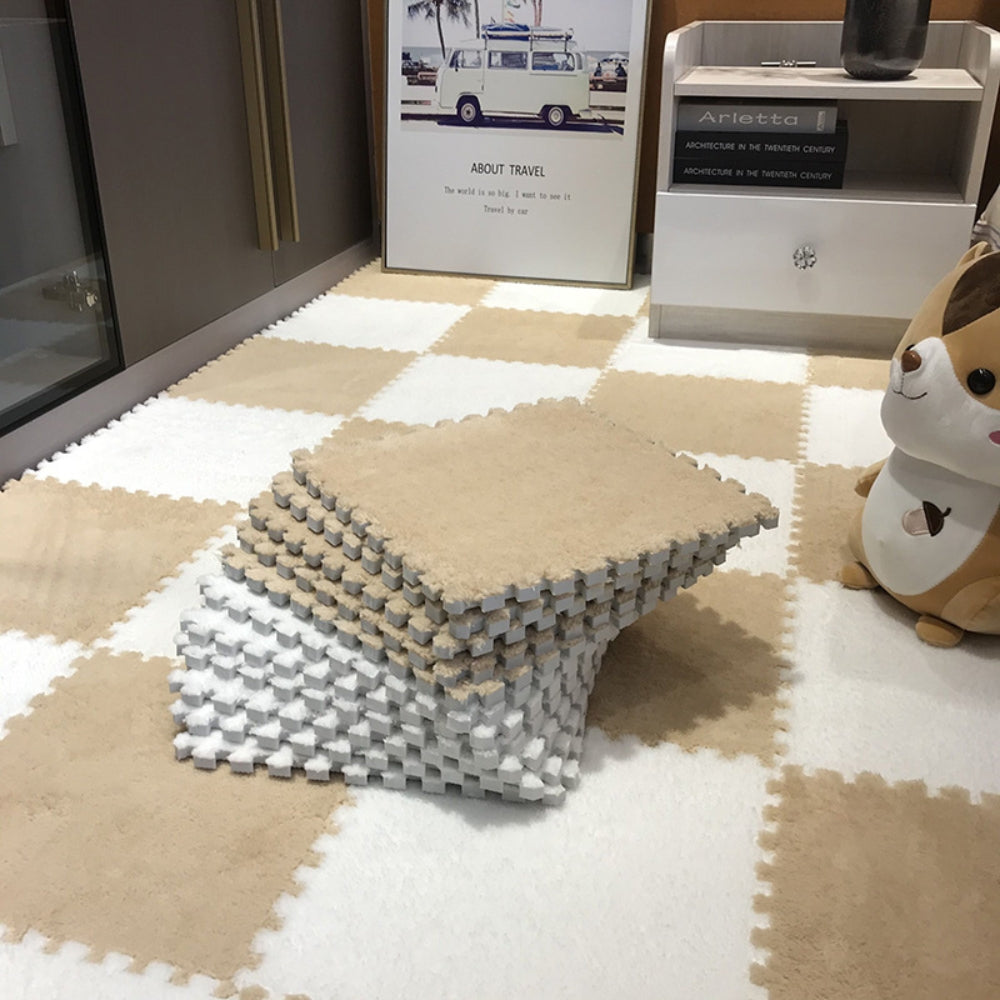Soft Plush Children's Mat Baby Play Mat Baby Toys Eva Foam Puzzle Carpet - The Grand Bazaar of Australia