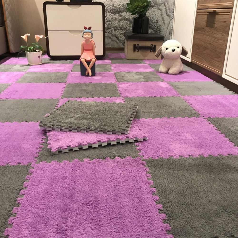 Soft Plush Children's Mat Baby Play Mat Baby Toys Eva Foam Puzzle Carpet - The Grand Bazaar of Australia