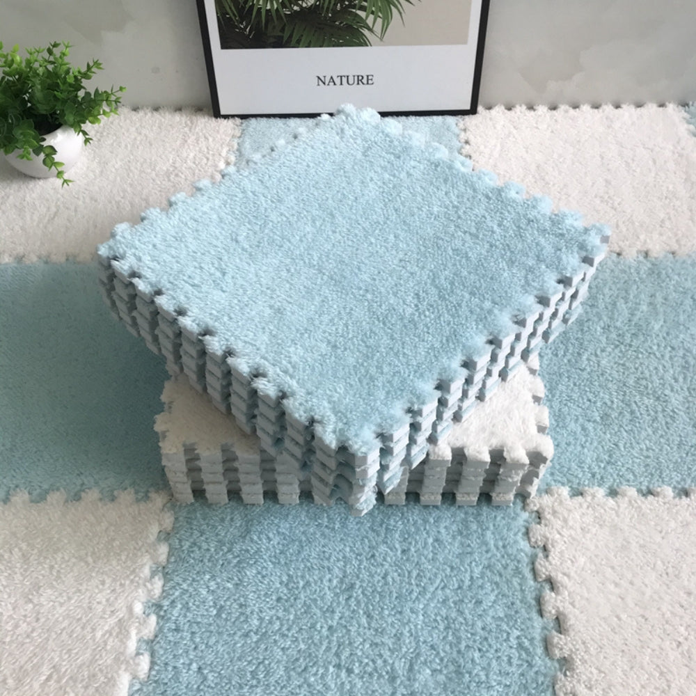 Soft Plush Children's Mat Baby Play Mat Baby Toys Eva Foam Puzzle Carpet - The Grand Bazaar of Australia