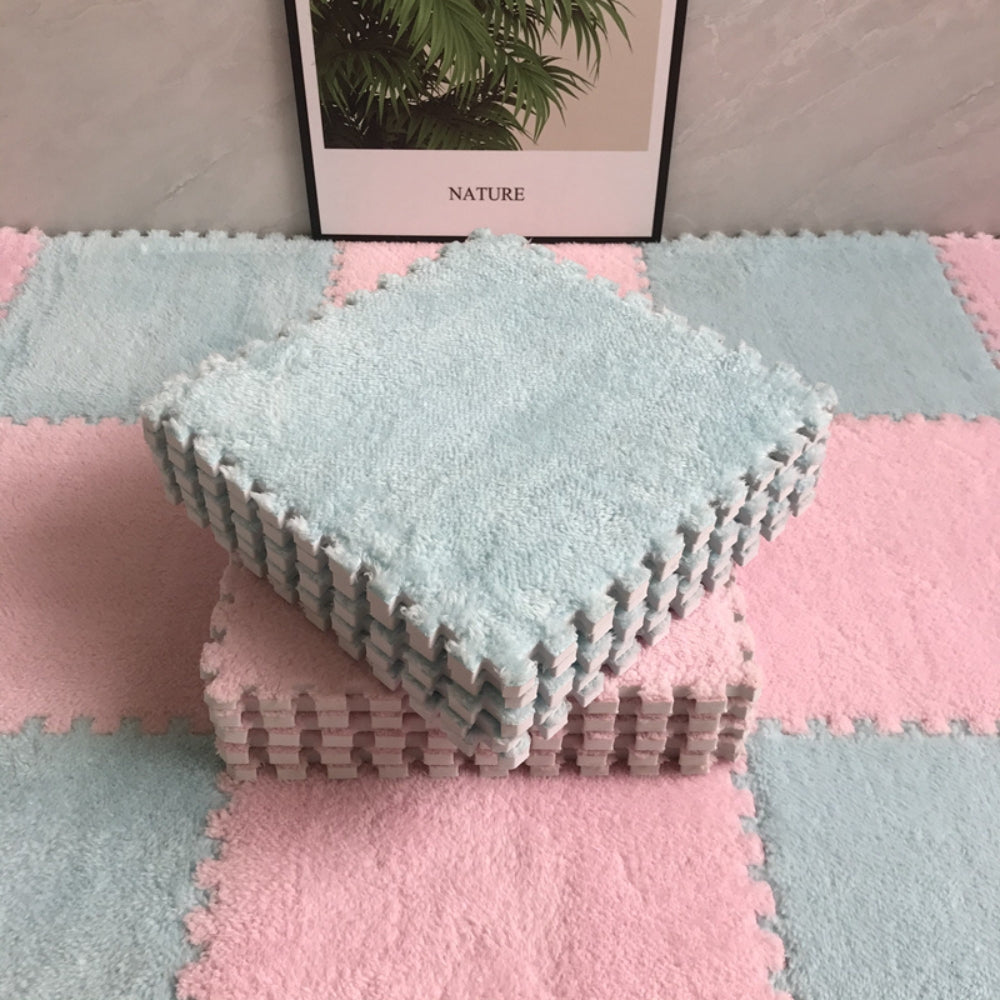 Soft Plush Children's Mat Baby Play Mat Baby Toys Eva Foam Puzzle Carpet - The Grand Bazaar of Australia
