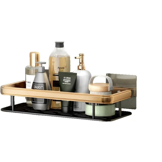 Non perforated Bathroom Shelf Floating Shelf for Wall Shelves Shower Bathroom Corner Shelf - The Grand Bazaar of Australia