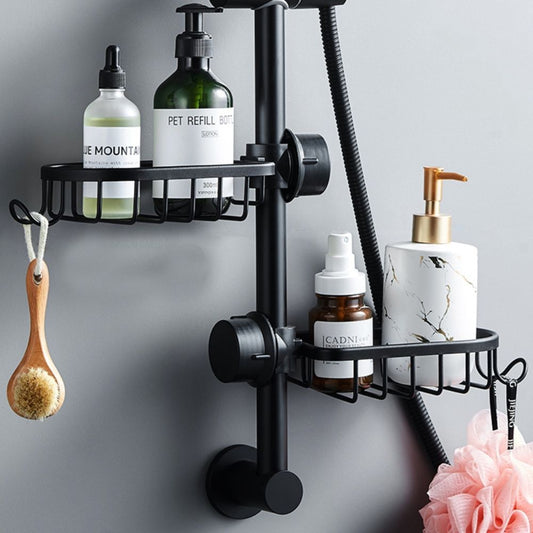 Adjustable Aluminum Shower Rack for Organized Bathroom Storage - The Grand Bazaar of Australia