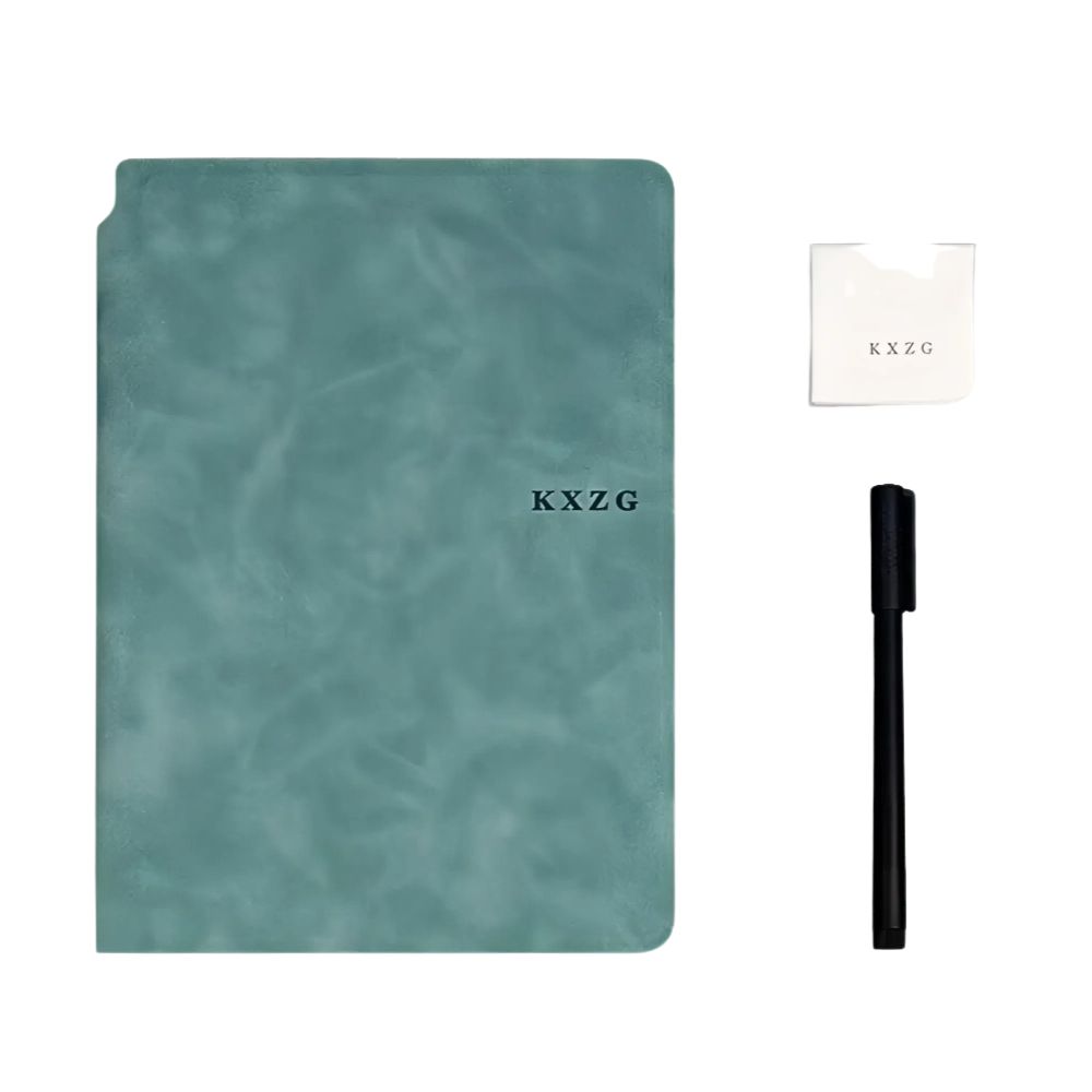 Reusable Whiteboard Notebook Set with Pen, Cloth, and Planner - The Grand Bazaar of Australia