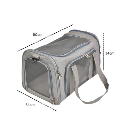Airline Approved Pet Carrier Bag Backpack For Small Dogs and Cats - The Grand Bazaar of Australia