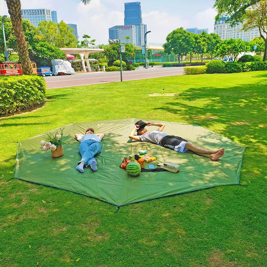 Extra Large Waterproof Hexagon Camping Mat - The Grand Bazaar of Australia