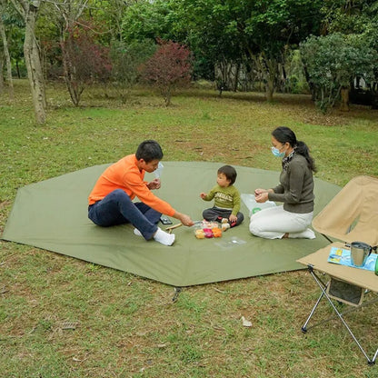 Extra Large Waterproof Hexagon Camping Mat - The Grand Bazaar of Australia