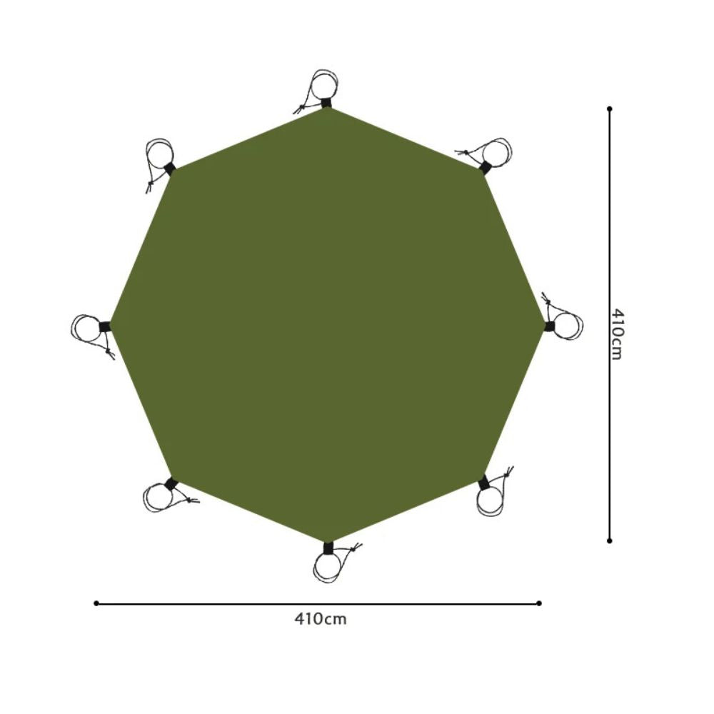 Extra Large Waterproof Hexagon Camping Mat - The Grand Bazaar of Australia