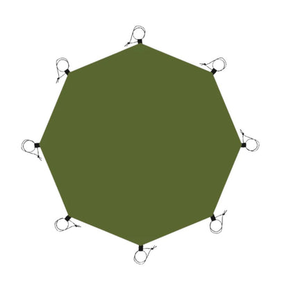 Extra Large Waterproof Hexagon Camping Mat - The Grand Bazaar of Australia