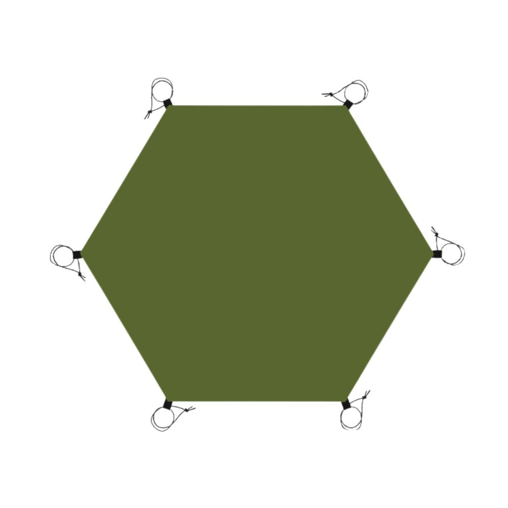 Extra Large Waterproof Hexagon Camping Mat - The Grand Bazaar of Australia