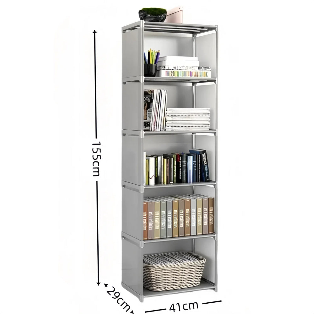 Effortless Assembly Bookshelf Versatile Storage - The Grand Bazaar of Australia