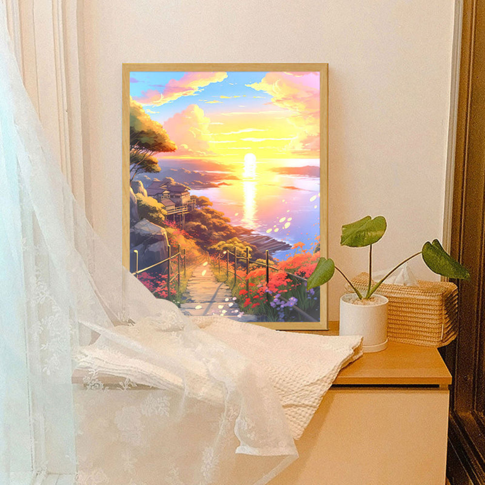 LED Light Painting Comic Style LED Painting Lamp Modern Home Gift - The Grand Bazaar of Australia