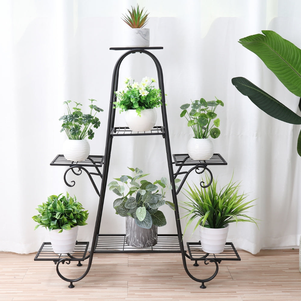 Metal Plant Stand Indoor Outdoor Flower Pot Display Rack Garden Shelf Stand Holder - The Grand Bazaar of Australia