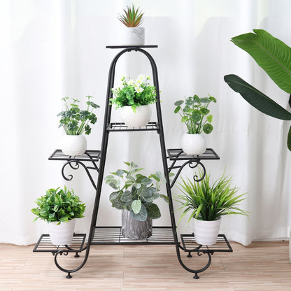 Metal Plant Stand Indoor Outdoor Flower Pot Display Rack Garden Shelf Stand Holder - The Grand Bazaar of Australia