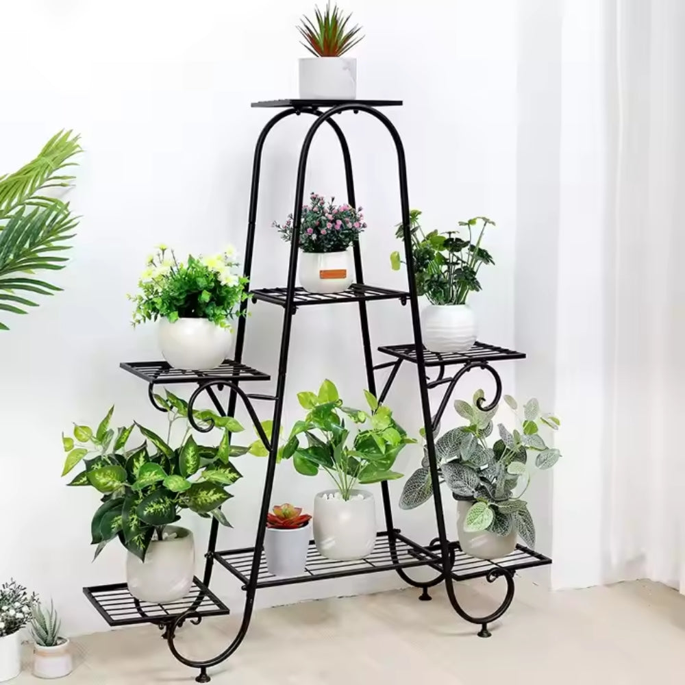 Metal Plant Stand Indoor Outdoor Flower Pot Display Rack Garden Shelf Stand Holder - The Grand Bazaar of Australia