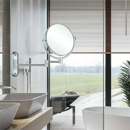 Double-Sided 5X/10X Magnifying Bathroom Mirror - The Grand Bazaar of Australia