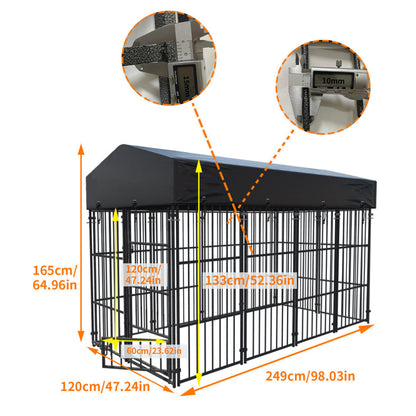 Large Heavy-Duty Dog Kennel Playpen - The Grand Bazaar of Australia